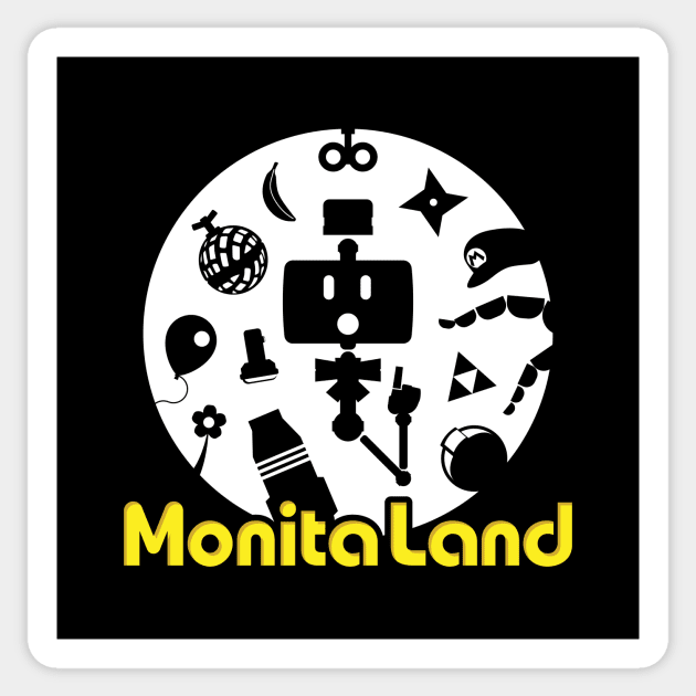 Monita Land Sticker by MdM